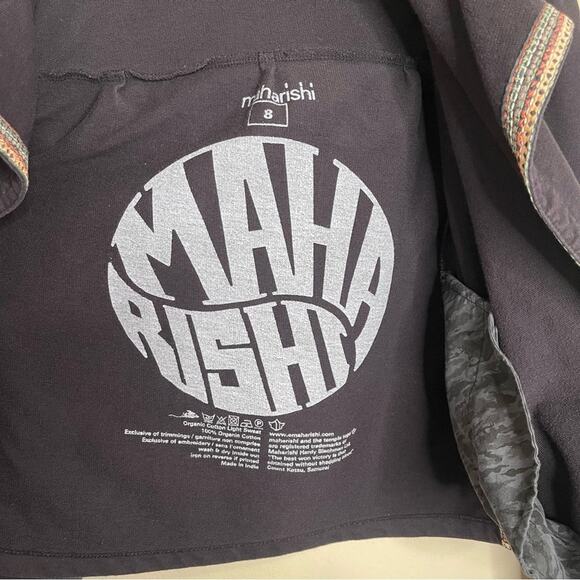 Maharishi Women's Cotton Snap Closure Hoodie Jacket 8 - Picture 8 of 14